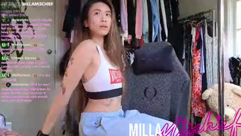 Milla Mischief online show from July 22, 2:36 am