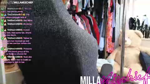 Milla Mischief online show from July 23, 9:17 pm