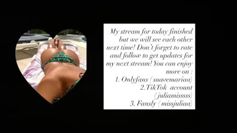 Julia--- onlyfanssuavemariaa       online show from July 12, 2:12 pm