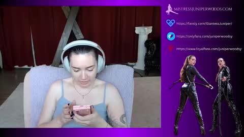 Mistress June online show from March 4, 6:59 pm