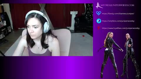 Mistress June online show from March 5, 7:32 pm
