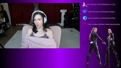 Mistress June online show from March 5, 8:38 pm