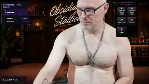Obsidian stallion online show from August 12, 1:57 pm