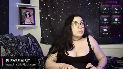Priscilla Plush online show from July 17, 3:39 am
