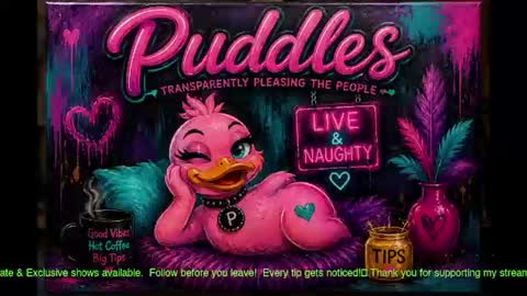 Puddles online show from July 25, 11:31 pm