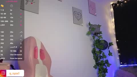 QueenNyx online show from August 15, 2:37 am