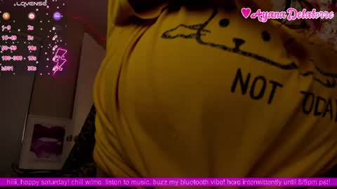 Ayana Delatorre online show from August 2, 1:12 am