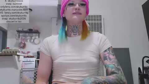 Sky Burrito online show from July 9, 3:33 am