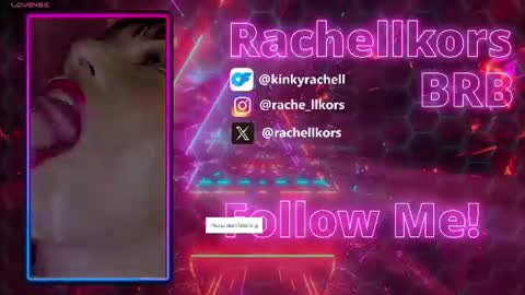 rachellkors_ online show from August 14, 1:26 pm