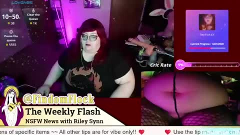 RileySynn online show from August 8, 6:57 am