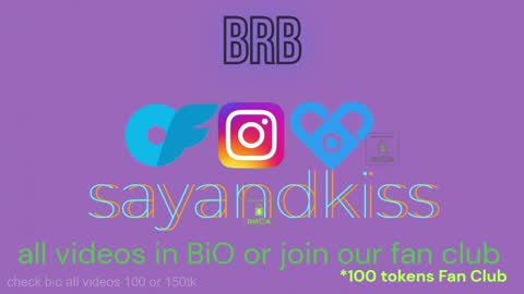 say_and_kiss online show from April 21, 3:11 pm