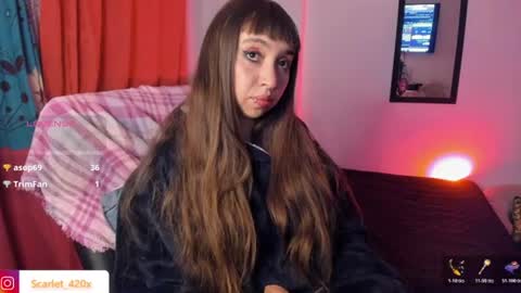 Scarlett online show from August 13, 3:42 am
