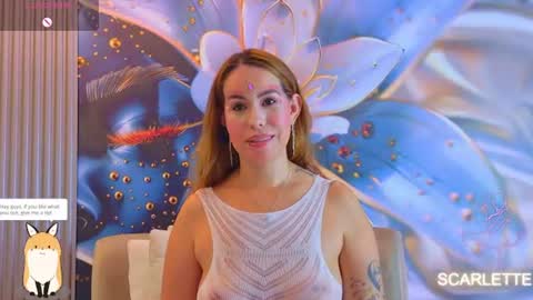 SCARLETTE online show from August 8, 9:15 pm