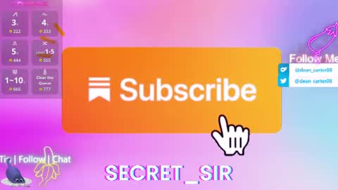 Dean Carter online show from July 31, 11:10 pm