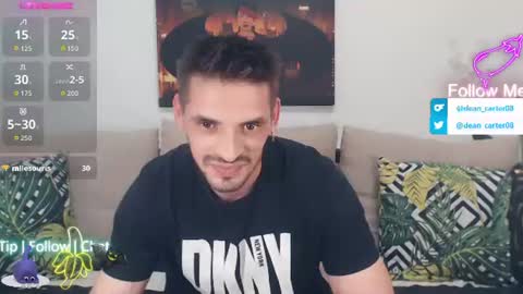 Dean Carter online show from August 3, 9:22 pm
