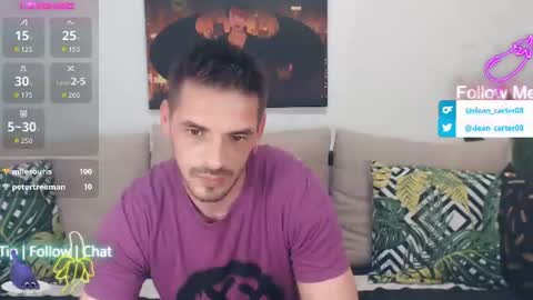 Dean Carter online show from August 5, 12:19 am