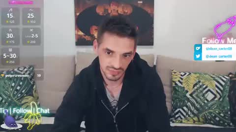 Dean Carter online show from August 9, 1:17 am