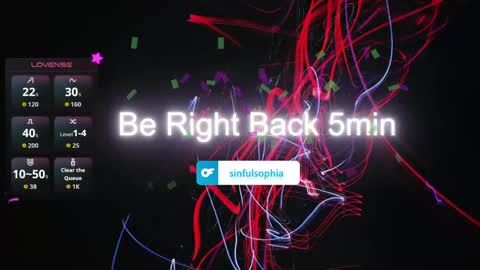 sinfulsophia online show from May 11, 3:20 am