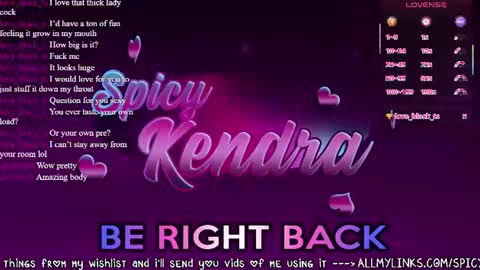 Kendra online show from July 11, 7:25 am