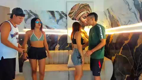 taylor  elena  stiven and tyler online show from June 16, 10:08 pm