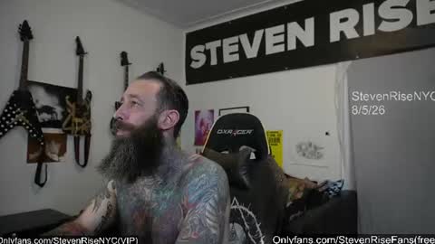 StevenRiseNYC online show from August 6, 12:20 am