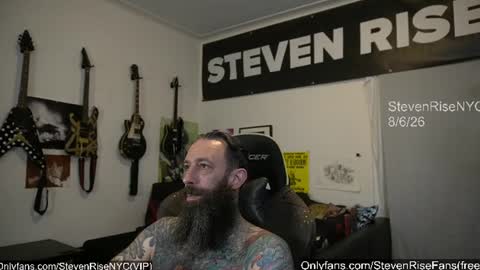 StevenRiseNYC online show from August 7, 4:12 am