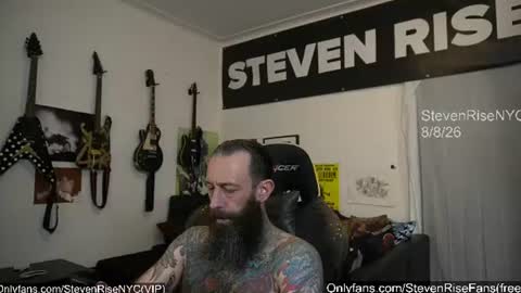 StevenRiseNYC online show from August 8, 10:32 pm