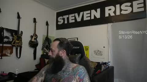 StevenRiseNYC online show from August 14, 6:33 pm