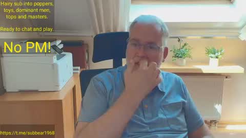 subbear1968 online show from June 29, 12:30 pm