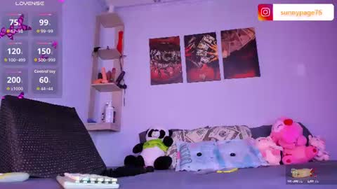 Sunny Page online show from August 5, 4:54 am