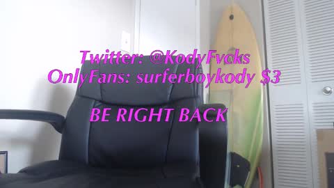 surferboykody online show from March 26, 8:24 pm