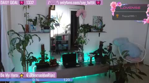 Tutti  online show from August 2, 11:11 pm