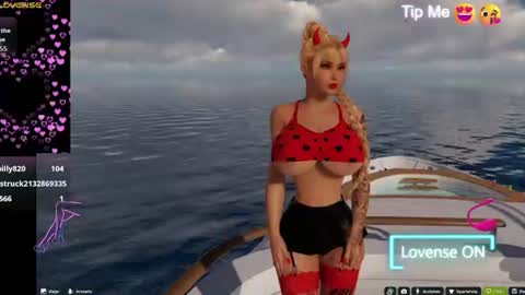 Fleur online show from August 14, 2:48 am