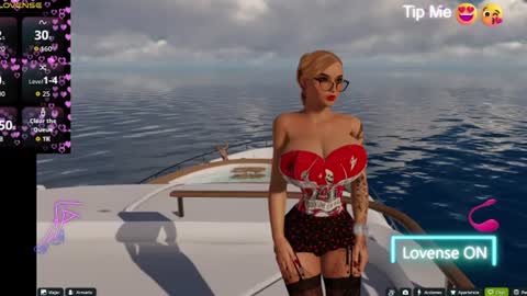 Fleur online show from August 15, 12:47 am