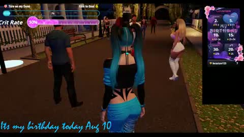 sweetpiapia online show from August 10, 7:37 pm
