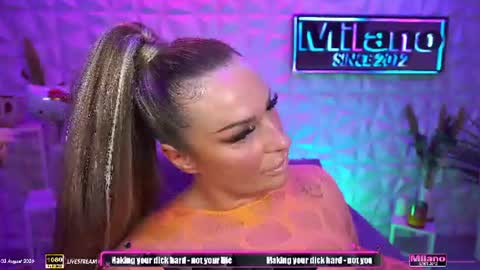 TamaraMilano online show from August 3, 8:21 am