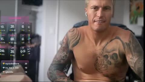 tattednblonde online show from July 24, 3:48 pm