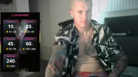 tattednblonde online show from August 12, 5:10 am