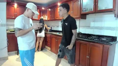 Marce Sofia Nacho and Anthony online show from August 10, 3:52 am