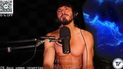 Greek God online show from August 13, 11:30 pm