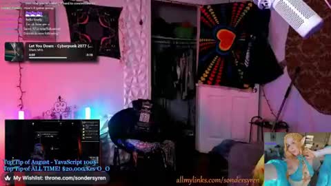 Cassie online show from August 6, 8:02 am