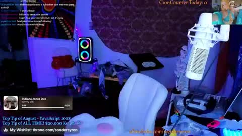 Cassie online show from August 15, 7:34 am