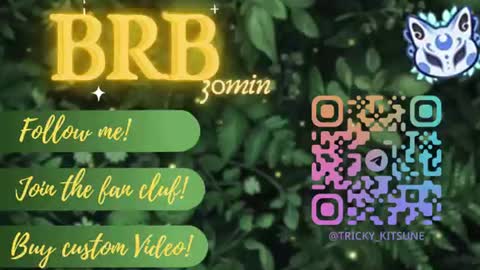 trickykitsune online show from August 9, 3:02 pm