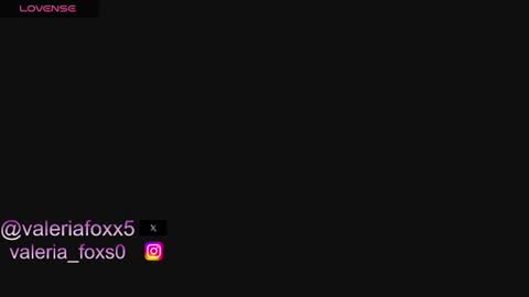 Valeriafoxx online show from August 2, 12:06 am