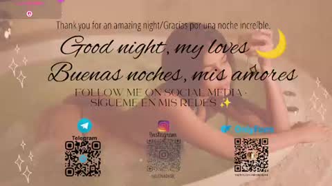 Valeria online show from August 9, 2:56 am