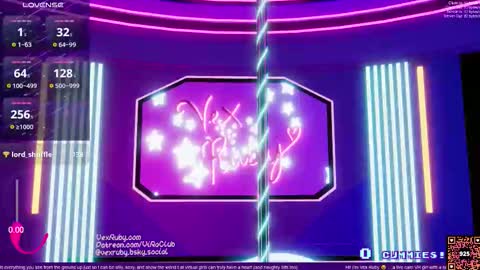 Vex Ruby online show from March 1, 1:13 am