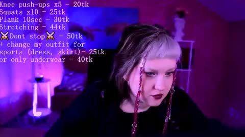 Violett online show from August 5, 2:26 pm