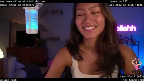 follow me on twitter violishh and ig violishh  online show from July 12, 5:14 am