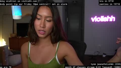 follow me on twitter violishh and ig violishh  online show from August 13, 5:54 am
