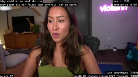 follow me on twitter violishh and ig violishh  online show from August 13, 8:06 am